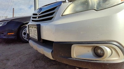 2010-2012 Subaru Legacy Outback Front Bumper Cover Assembly Oem 7J Satin White