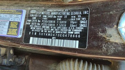 2014-2018 Kia Sorento Front Cylinder Head Assembly Oem 3.3L 221103Cgc1
