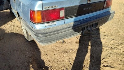 1988-1989 Honda Civic Rear Bumper Cover Assembly Oem Back Sedan 2716082