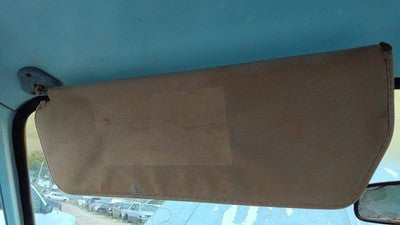 1973 Chevy C10 Driver Left Sun Visor Oem Blue