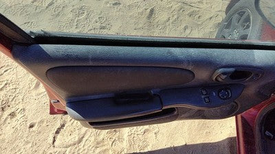 2003-2004 Dodge Neon Driver Left Front Door Trim Panel With Master Switch Black