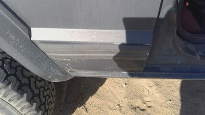1985 Jeep Cherokee Passenger Right Rear Moulding On Quarter Panel Oem Gray