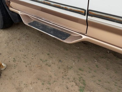 97 F250 Driver Left Running Board Side Step Oem Extended Cab 4X4 Tan White Dy