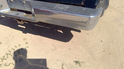 1987-1996 Dodge Dakota Chrome Rear Step Bumper With Brackets Oem 82400656