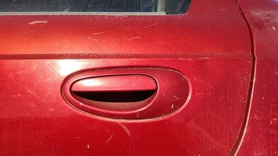 2000-2005 Dodge Neon Driver Left Rear Outside Door Handle Oem Back Maroon
