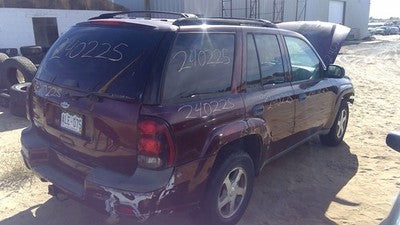 2006 Trail Blazer Driver Left Rear Brake Backing Plate Assembly Oem