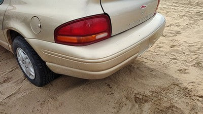 1995-2000 Dodge Stratus Rear Bumper Cover Assembly Oem Back Champagne Pte