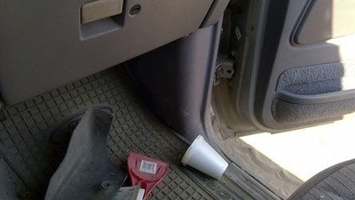 1993 Ford Explorer Passenger Right Lower Kick Trim Panel Oem Gray