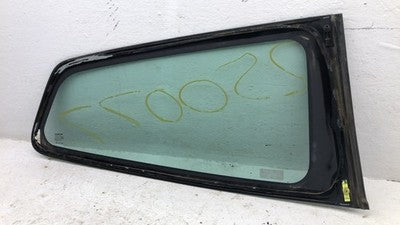 02-05 Honda Civic Hatchback Si Driver Left Rear Quarter Glass Back Side Window