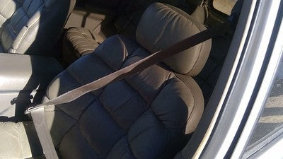 1994 Jeep Grand Cherokee Driver Left Front Seat Belt Retractor Shoulder Brown