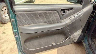 1995-1997 S10 Blazer Driver Left Front Door Trim Panel With Master Switch Gray