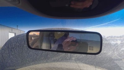 2000 Chrysler Voyager Inside Rear View Mirror Oem Windshield Mounted 4696545Ab