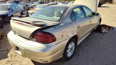 99-05 Pontiac Grand Am Driver Left Rear Power Window Regulator With Motor Back