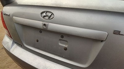 2003 Hyundai Elantra License Plate Trim Surround Panel Oem Tail Trunk Finish