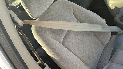 01-04 Grand Caravan Passenger Right Front Seat Belt Retractor Shoulder Gray E7l5