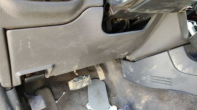 2002-2003 Ford Explorer Lower Dash Under Column Knee Bolster Trim Panel Gray Rt