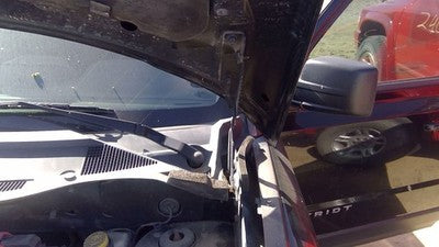 2007-2017 Jeep Patriot Driver Left Hood Hinge Assembly Oem Black Px8 55399001Ae