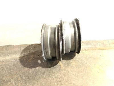 91-92 Rodeo Set Of 4 15 Steel Wheels With Trim Rings & Hub Caps Wheel Cover