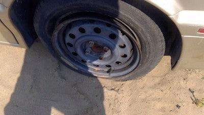 1993-2002 Saturn Sw2 15' Steel Wheel Oem Factory Rim 15X6 21011381