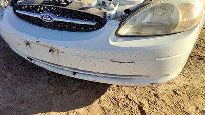 2000-2003 Ford Taurus Front Bumper Cover Assembly Oem White 2F1z17d957ba
