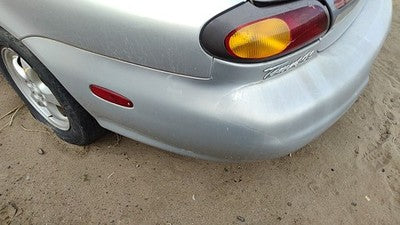 1996-1999 Ford Taurus Rear Bumper Cover Assembly Oem Back Silver Ts F6dz17k835a