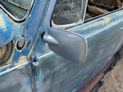 1968-1979 Vw Super Beetle Driver Left Manual Side Mirror Door Mounted Oem