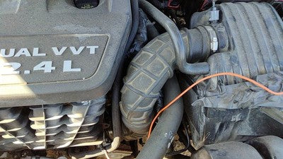 2014 Dodge Avenger Air Intake Tube Pipe Elbow Rubber Oem Hose 2.4L