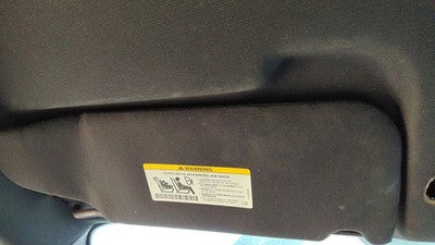 2011-2014 Dodge Avenger Driver Left Sun Visor Oem Black C7x9 1Gw34dx9ab