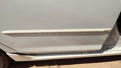 07-09 Mazda 3 Passenger Right Rear Moulding From Door Back Trim Strip White 34K