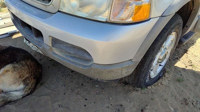 2002-2005 Ford Explorer Front Bumper Cover Assembly Oem Silver Ts 1L2z17d957paa