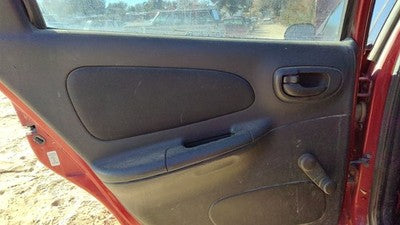 2004-2005 Dodge Neon Driver Left Rear Door Trim Panel Back Black Xz19xdvac