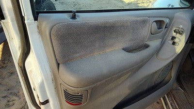 2001 Grand Caravan Driver Left Front Inside Door Trim Panel Only Oem Gray E7l5