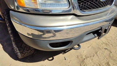 99-02 Ford Expedition Front Bumper With Brackets Assembly Oem Arizona Beige Aq