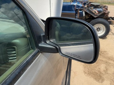 00-02 Suburban Passenger Right Power Side Mirror Door Mounted Oem Pewter 11U