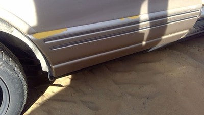 1994 Olds Eighty Eight Passenger Right Rear Moulding From Door Back Trim Gold