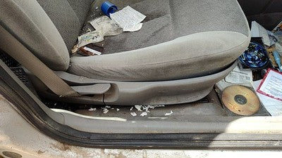 2002 Saturn L100 Passenger Right Side Seat Trim Panel Oem Gray 96B