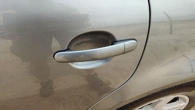 2000-2005 Vw Passat Driver Left Rear Outside Door Handle Oem Back Silver