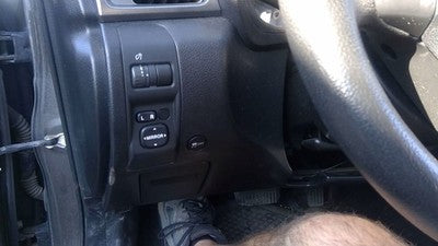 08-14 Subaru Impreza Lower Dash Under Column Knee Bolster Trim Panel Black Cbt