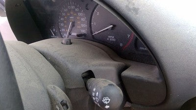 1997-1999 Saturn Sw2 Steering Column Trim Surround Collar Plastic Housing Gray