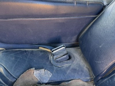 1994 Lincoln Town Car Driver Left Front Seat Belt Buckle Receiver Oem Blue Dp