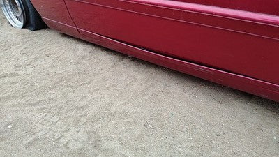 95-02 Eldorado Passenger Right Lower Rocker Panel Moulding Side Crimson Red 86U