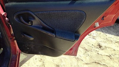 03-05 Cavalier Passenger Right Rear Inside Door Trim Panel Back Graphite 12C