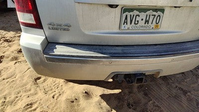 2005-2010 Jeep Grand Cherokee Rear Bumper Cover Assembly Oem Back Silver Ps2