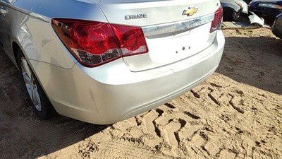2011-2016 Chevy Cruze Rear Bumper Cover Assembly Oem Back Silver Gan 12776334