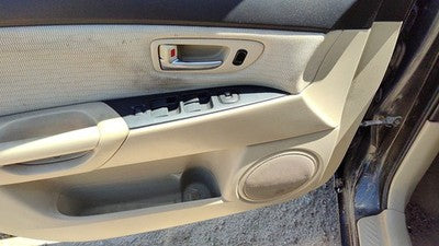 07-09 3 Driver Left Front Inside Door Trim Panel With Master Switch Beige Br7