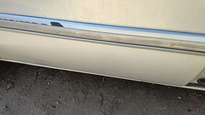 2005 Town & Country Passenger Right Rear Moulding From Door Back Trim Silver Ps2