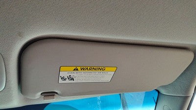 2010-2013 Kia Soul Passenger Right Sun Visor Oem Black Wk 852202K260qw