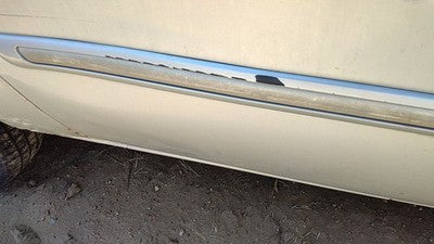 2005 Town & Country Passenger Right Rear Moulding From Door Back Trim Silver Ps2