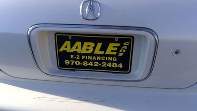 1995-1998 Acura Tl License Plate Trim Surround Panel Oem Tail Trunk Finish White
