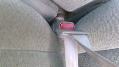 1998 Mercury Sable Driver Left Front Seat Belt Buckle Receiver Oem Gray N2